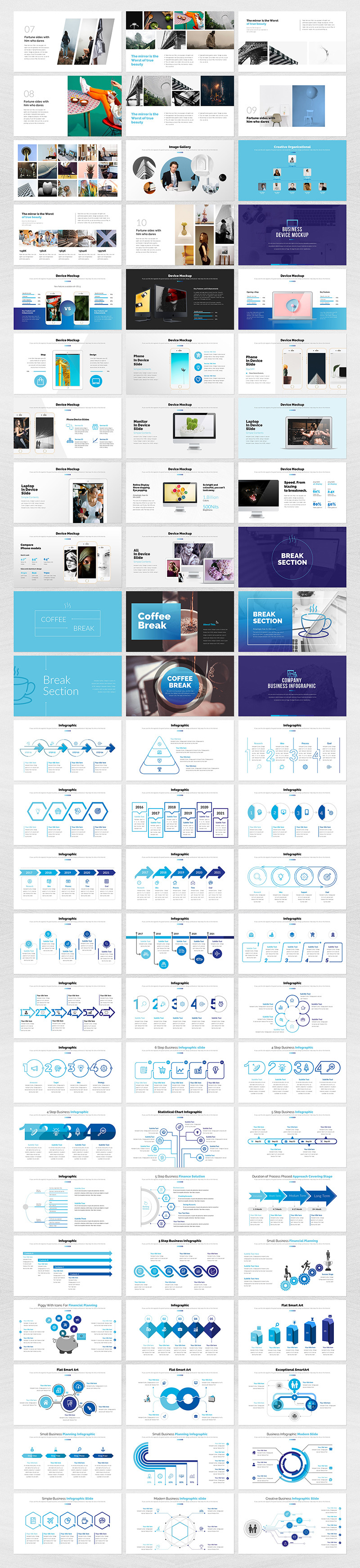 The Best Business-Plan PowerPoint template - Features Image 6