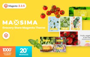 Maxsima – Grocery Store Magento2 Theme – TemplateMonster