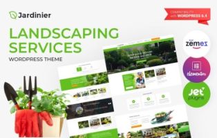 Jardinier – Landscaping Services WordPress Theme