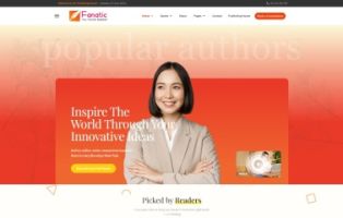 JL Fanatic Book Authors, Publishers, and Bookstores Joomla6 Template