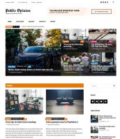 Public Opinion WordPress Theme • CSSIgniter