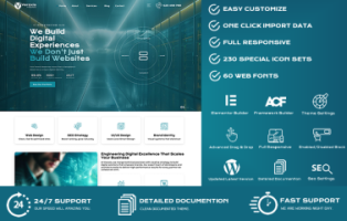 Veroxis – IT Solutions & Business Technologies WordPress Theme