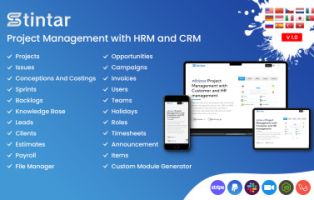 Stintar – Project Management with HRM and CRM