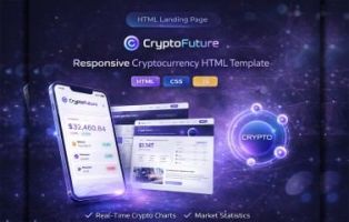 CryptoFuture || Cryptocurrency || Landing Page | Finance