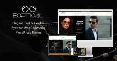 EOptical – Eyeglasses and Sunglasses Store WordPress WooCommerce Theme